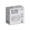 Oczko V-TAC GU10 wpuszczane kwadrat białe VT-921-W 3 lata gwarancji